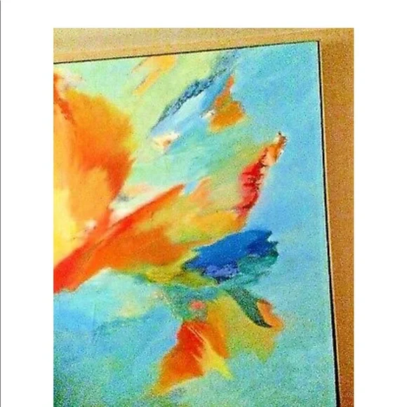 Mid Century Modern Large Oil Painting 1960’s - Picture 8 of 12